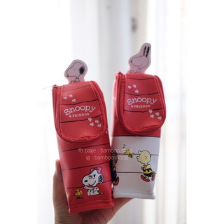 กระเป๋าใส่ดินสอหนัง PU snoopy