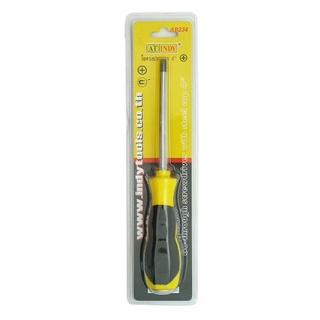 ไขควงหัวแฉกด้ามตอกได้ ปลายแม่เหล็ก INDY AB234 4"