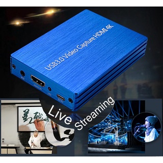 4K HDMI to USB 3.0 Video Capture Card Dongle 1080P 60fps Full HD Video Recorder