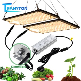 ไฟปลูกต้นไม้ LED Grow Light เติบโตไฟ LM281B UV&amp;IR ไดโอดเต็มสเปกตรัมหรี่แสงได้ Sunlike เจริญเติบโตของพืชโคมไฟสำหรับพืชในร่มเมล็ดผักบลูม