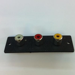 J.RCA ติดแท่น 3P ขาว-แดง-เหลือง