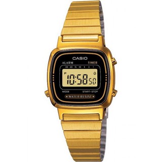 CASIO นาฬิกาข้อมือผู้หญิง รุ่น LA670WGA-1DF - สีทอง