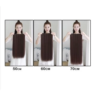🔥แฮร์พีช ผมตรง 50/60/70cm หนาพิเศษ200g. ผมสวย เกรดพรีเมียม