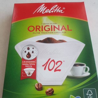 กระดาษกรองกาแฟบรรจุ40แผ่น