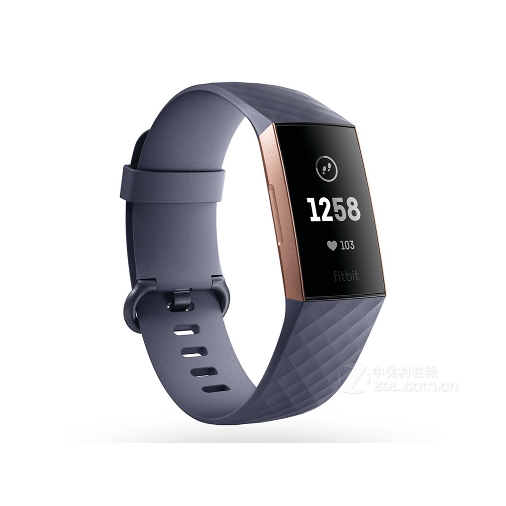 Fitbit Charge 3 Heart Rate Fitness Smartwatch นาฬิกาสปอร์ตคู่รักชายและ ...