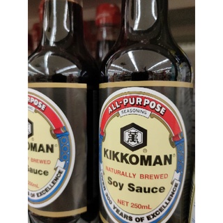 KIKKOMAN Naturally Brewed Soi Sauce 250 ml จากสิงคโปร์