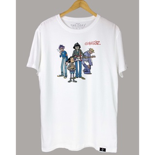 The Tops "Gorillaz" T-Shirtเสื้อยืด