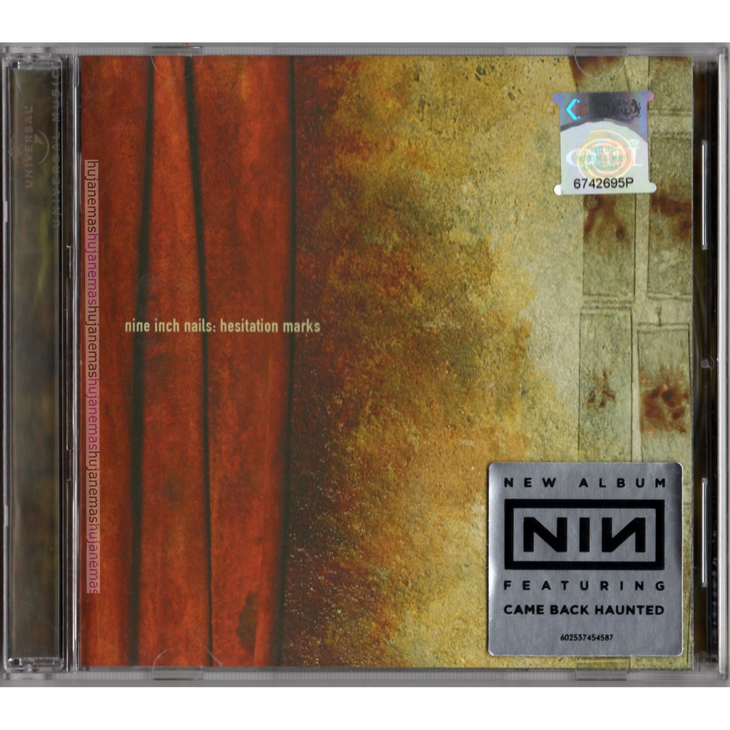 แผ่น CD เพลง NINE INCH NAILS (NIN) Hesitation Marks 2013 UNIVERSAL MUSIC