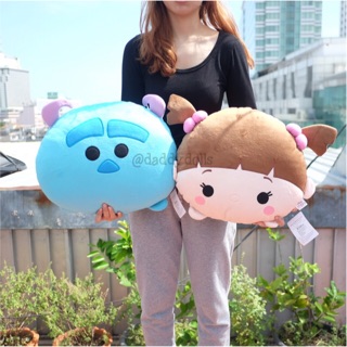 หมอนอิง กลม หน้า Sulley ซัลลี่ &amp; Boo บู Tsum Tsum ซูมซูม Monstersinc มอนสเตอร์อิงค์ 12นิ้ว