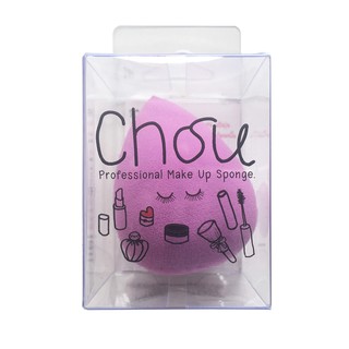 Chou sponge purple ฟองน้ำไข่โชสีม่วง ฟองน้ำสำหรับลงรองพื้น ฟองน้ำแต่งหน้าอันดับ 1