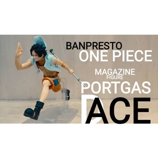 BANPRESTO ONEPIECE MAGAZINE FIGURE PORTGAS D ACE