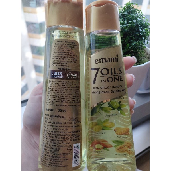 Emami's 7 Oils in One Hair Oil 200ml. น้ำมันบำรุงผม