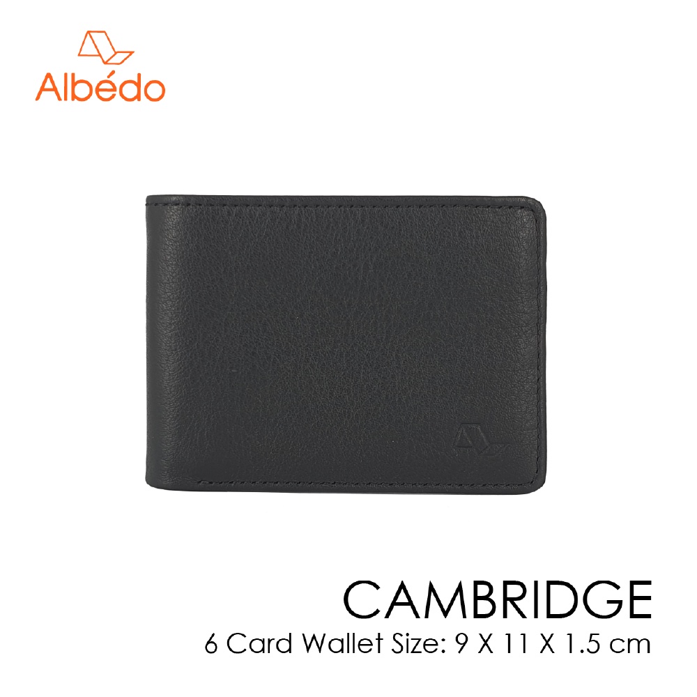 [Albedo] CAMBRIDGE 6 CARD WALLET กระเป๋าสตางค์/กระเป๋าเงิน/กระเป๋าใส่บัตร  รุ่น CAMBRIDGE-CB00999
