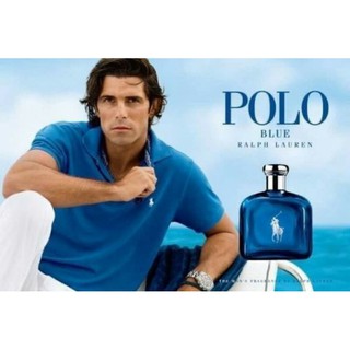 น้ำหอมสำหรับผู้ชายหล่อนุ่ม Ralph Lauren Polo Blue EDT 15 ml