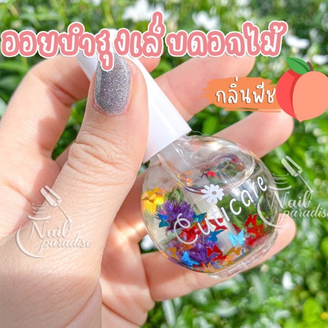 พร้อมส่งทุกวันออยล์บำรุงเล็บ น้ำมันบำรุงเล็บ ลอยดอกไม้แห้ง+ผีเสื้อ  น้ำมันบำรุงขอบเล็บ เพิ่มความชุ่มชื้น - Sistercloset.Th - Thaipick