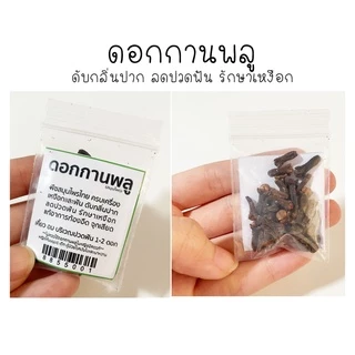 กานพลู ดับกลิ่นปาก ลดปวดฟัน รักษาเหงือก