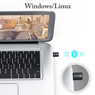 ตัวรับสัญญาณ ส่งเสียงบลูทู ธ Bluetooth 5.0 Adapter Driver Free Audio Transmit ตัวรับสัญญาณบลูทูธ5.0 สำหรับ PC / Notebook