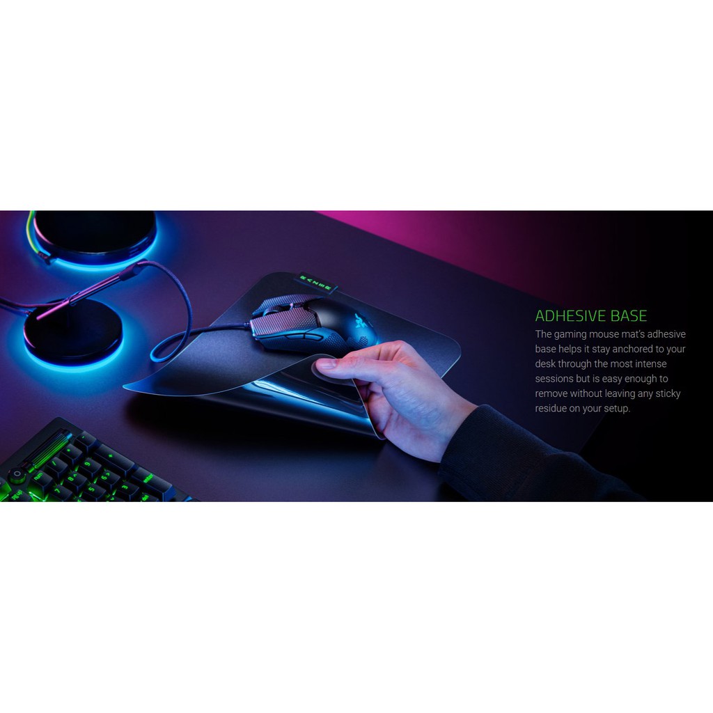 Razer Sphex V3 -  Hard Gaming Mouse Mat - Small&Large Ultra-thin gaming mouse mat