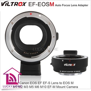 VILTROX Mount Adapter EF- EOS M (Auto Focus) อะแดปเตอร์แปลงเลนส์ สามารถใช้กับกล้อง Canon EOS-M ได้ M50 M100 M10 M5 M3 M6