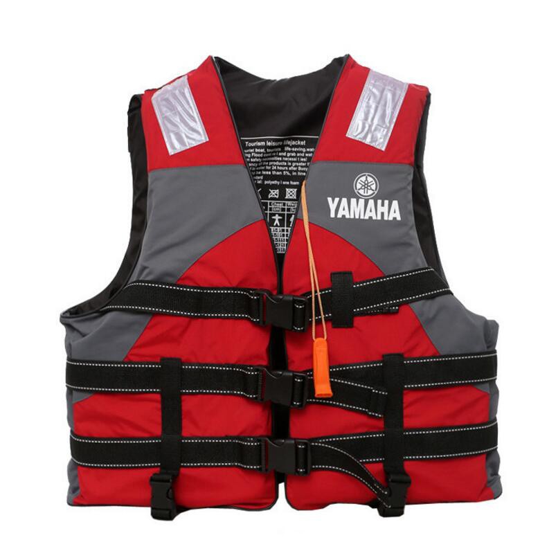 YAMAHA BUOYANCY VEST / LIFE JACKET SIZE L ฟรีไซส์สีแดง