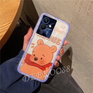 ใหม่ เคสโทรศัพท์มือถือแบบนิ่ม กันกระแทก ลายการ์ตูนหมีน่ารัก สําหรับ Infinix Note 12 2023 Pro 5G 4G G96 G88 VIP NFC Smart 6 Plus Note12Pro Note12 12Pro 2022