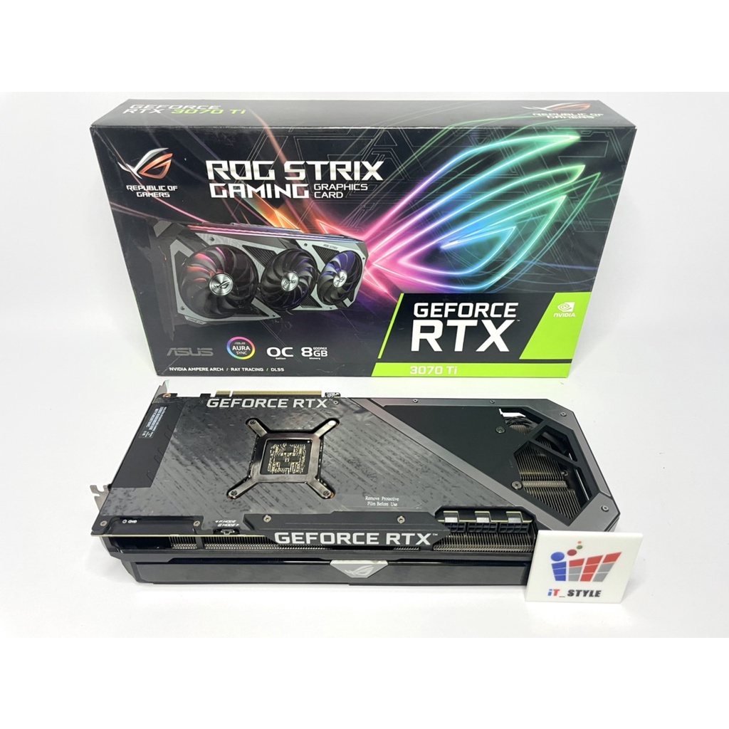 VGA (การ์ดจอ) ASUS ROG Strix RTX 3070Ti OC Edition 8GB ประกันศูนย์ไทย ...