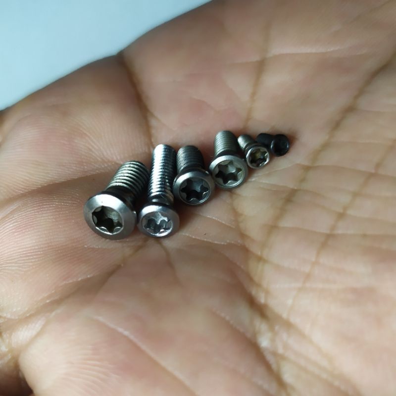 Star สกรู Bolt Nut M2 M2.5 M3.5 M4 M5 เครื่องกลึงใส่ Bolt Milling Holder Bolt