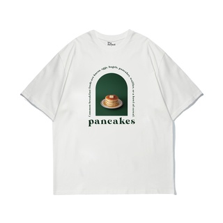 เสื้อยืด Oversize sleeve unisex "pancakes"S-5XL