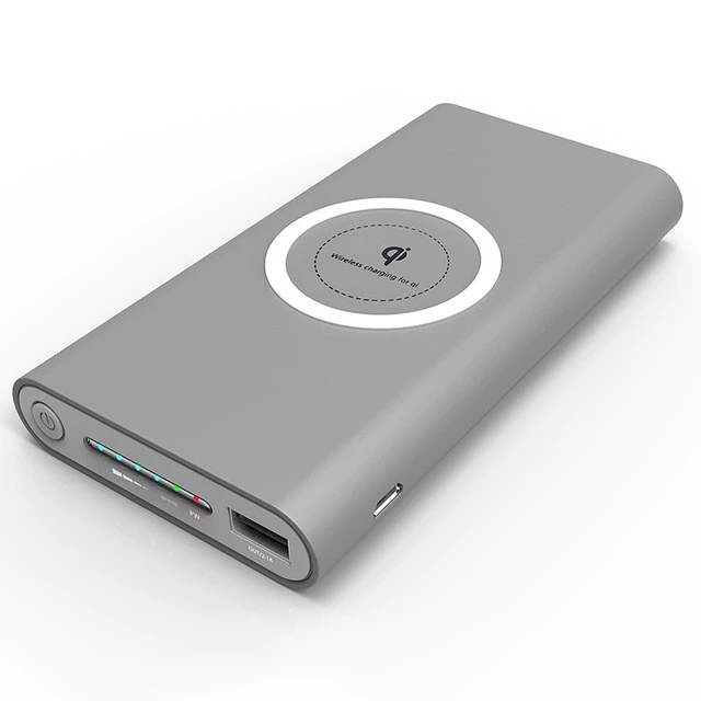 Power Bank แบตเตอรี่สำรองไร้สาย ความจุ 20000 mAh ชาร์จไร้สายและมีสายได้ Qi Wireless แท้ 100% thumbnail 9
