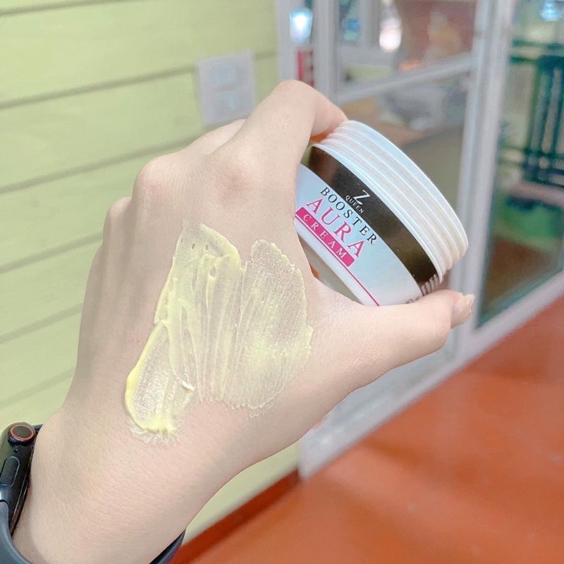Booster aura cream บูสเตอร์ออร่าครีม 1 กระปุก(มีของพร้อมส่ง )