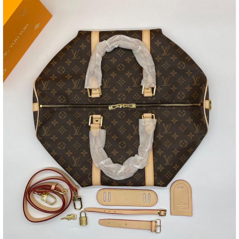 🥰 LV Travel bag Hiend 1:1 45cm. กระเป๋าเดินทาง