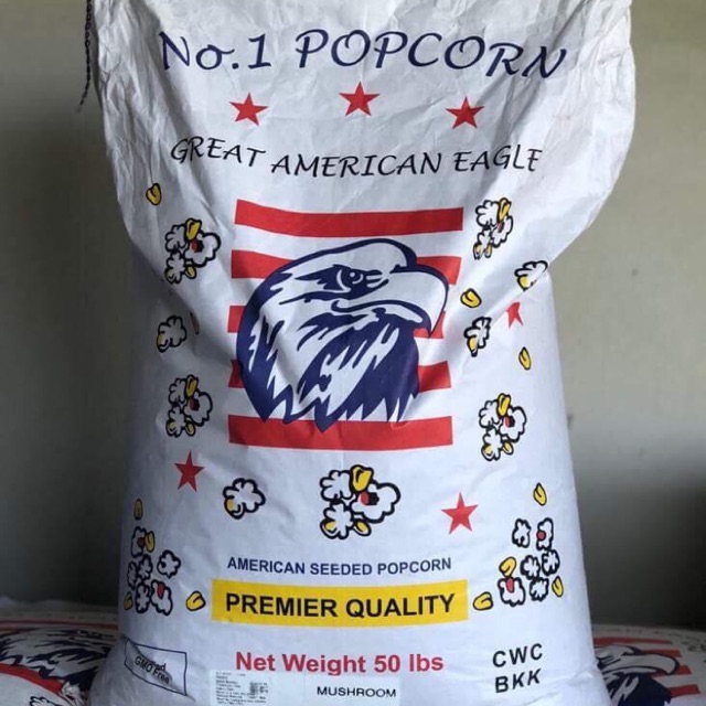 เมล็ดป๊อปคอร์นมัชรูม Popcorn Mushroom แบบกระสอบ