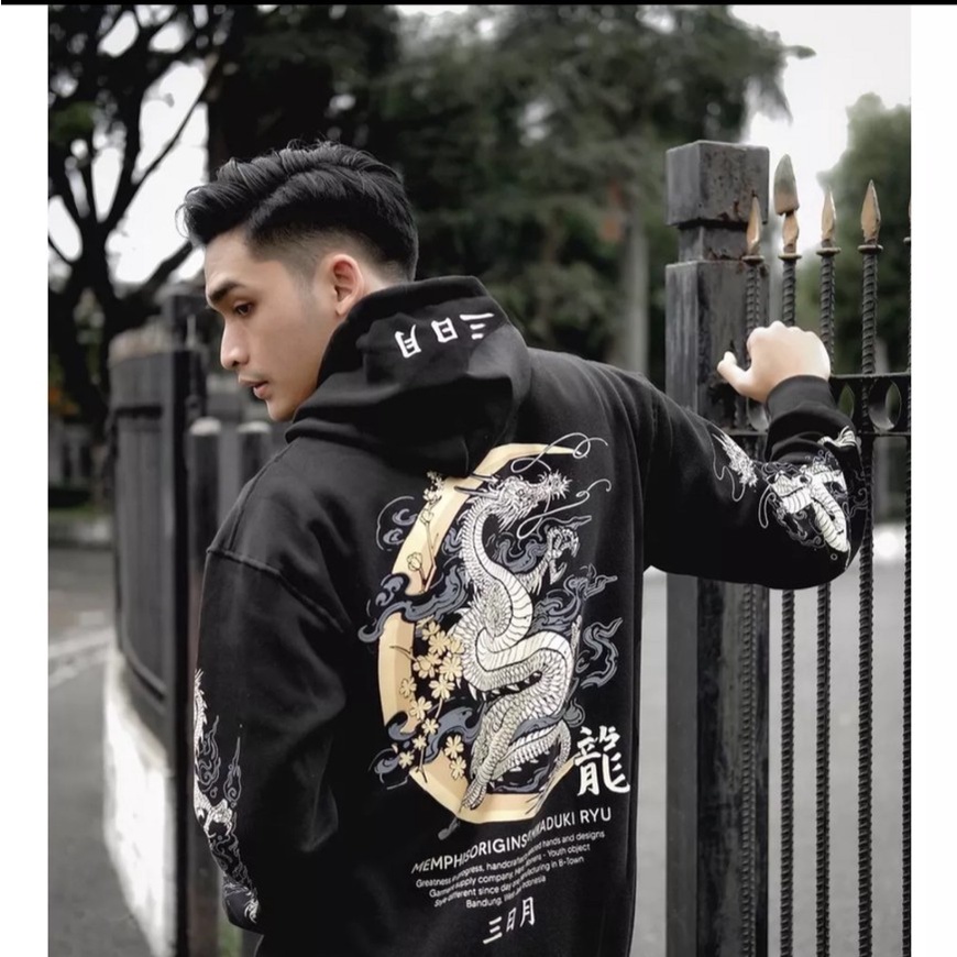 Hoodie Hoodie ผู้ชาย Oversize ผู้หญิงญี่ปุ่น