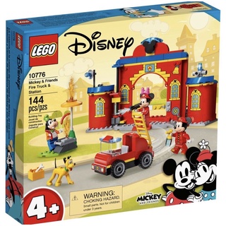 🧯พร้อมส่งจากไทย มือ1️⃣ เลโก้แท้ 10776 Mickey and friends fire truck&amp;station🚒