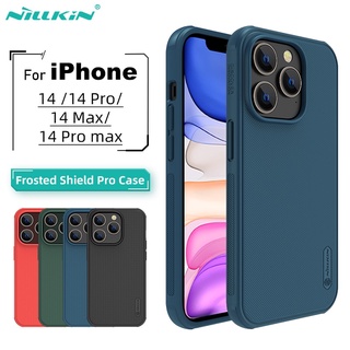 เคสสำหรับ ไอโฟน สำหรับ iPhone 14 Pro Max/14 Pro/14 max/14 : NILLKIN Super Frosted Shield