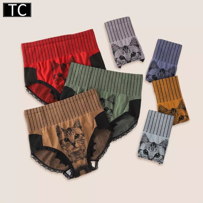 TC กางเกงในเอวสูงกระชับหน้าท้อง เสริมสร้างเอวหลังคลอดผ้าฝ้ายกราฟีนต้านเชื้อแบคทีเรีย รุ่น0606 - รูปที่ 2