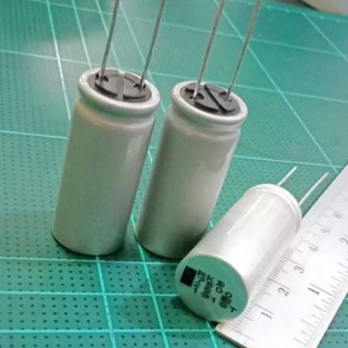 Capacitor 7500UF 25V 16×36mm สีเงิน ใหม่ แท้จากโรงงานพร้อมส่งขายแพค10ตัว120บาท