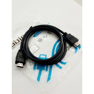 CABLE HDMI 1.5 เมตร เวอร์ชั่น 1.4vผู้ผู้ สายสัญญานภาพ อุปกรณ์ต่อพ่วงคอมกับจอ สายสีดำหนาเส้นใหญ่ สายหนาได้มาตราฐาน