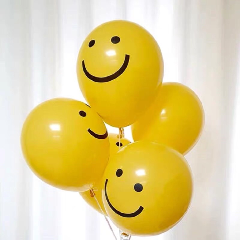 BLS021 เซ็ตลูกโป่งยิ้มสีเหลือง 8 ลูก [9] X2-1 - รูปที่ 2