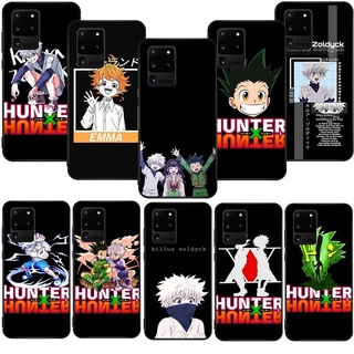 เคสโทรศัพท์ซิลิโคน TPU แบบนิ่ม ลาย SL115 อนิเมะ Hunter X Hunter สีดํา สําหรับ Samsung Galaxy A10 A10s A20 A30 A50 A30s A50s