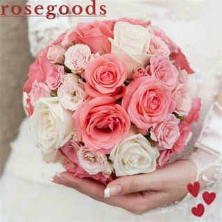 ☆ROSE☆ 6pcs DIY Bridal Bouquet Holder Tool Floral Holder Decoration Wedding Bouquet Bridal Wedding Accessories Durable Wet Foam Floral Handle