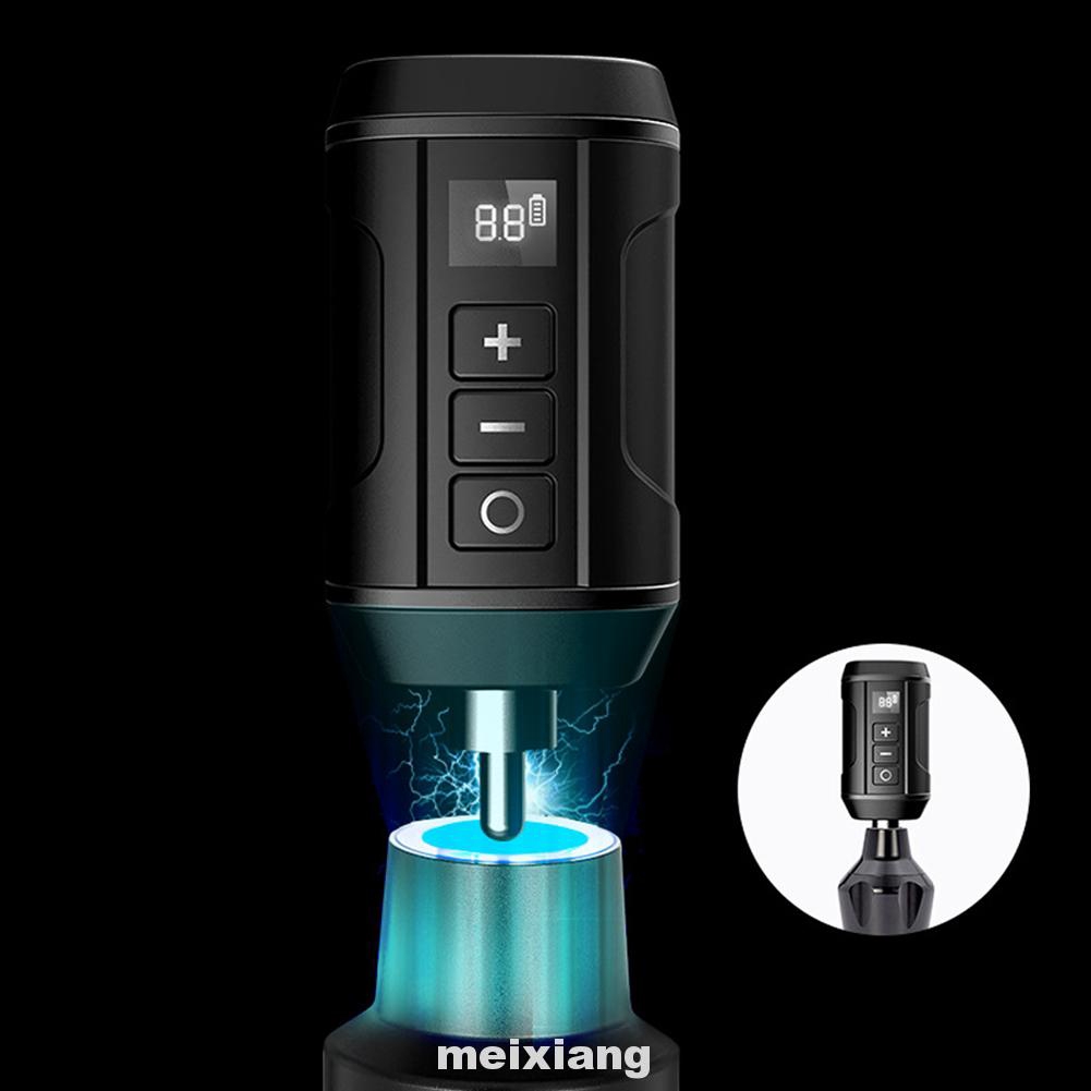 Fast Charge Portable Mini LCD Display Professional RCA DC Tattoo Power ...