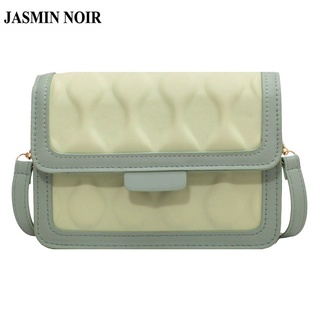 Jasmin NOIR กระเป๋าสะพายข้าง พิมพ์ลายดอกไม้ เรียบง่าย สําหรับผู้หญิง