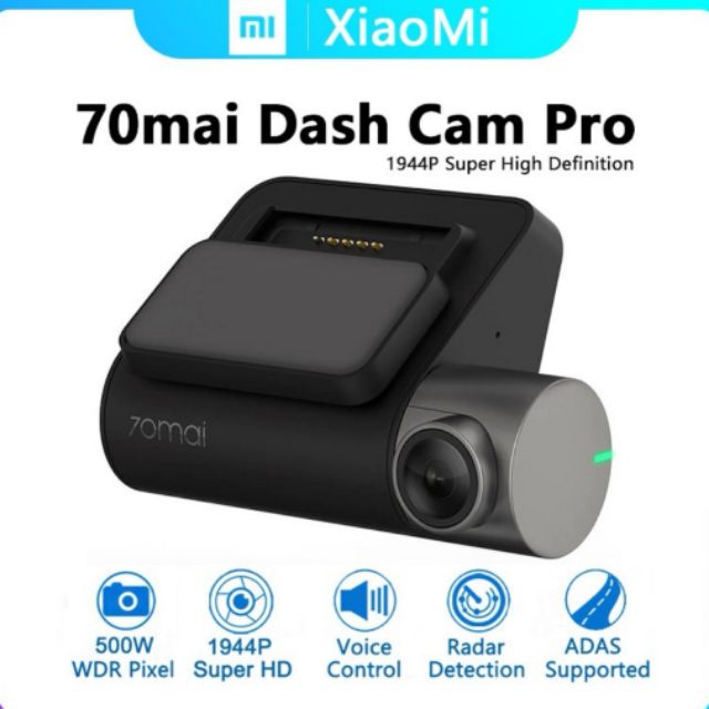 กล้อง ติดรถยนต์xiaoMi70mai Dash cam pro  มี WIFI  Len SONY