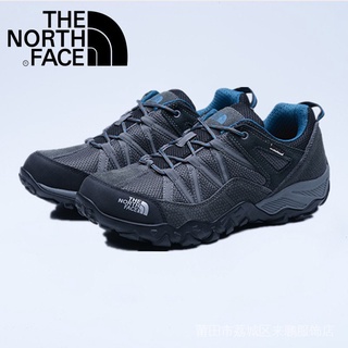 The North Face รองเท้าเดินป่าลําลอง ผ้ากํามะหยี่ แฟชั่นฤดูใบไม้ผลิ และกลางแจ้ง สําหรับผู้ชาย