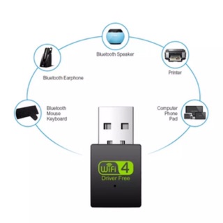 USB WiFi Adapter การ์ดเครือข่าย 150Mbps 2.4GHz WiFi 802.11n/b/g WIFI ภายนอกสำหรับคอมพิวเตอร์เดสก์ท็อปอะแดปเตอร์ไร้สาย