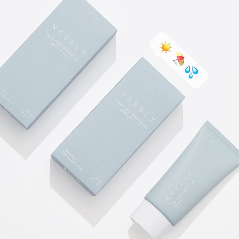 NEEDLY Vegan Mild Moisture Sun SPF50+ PA++++ 50ml นีดลี่ วีแกน ไมลด์ มอยส์เจอร์ซัน ครีมกันแดด ขายดี. - รูปที่ 2