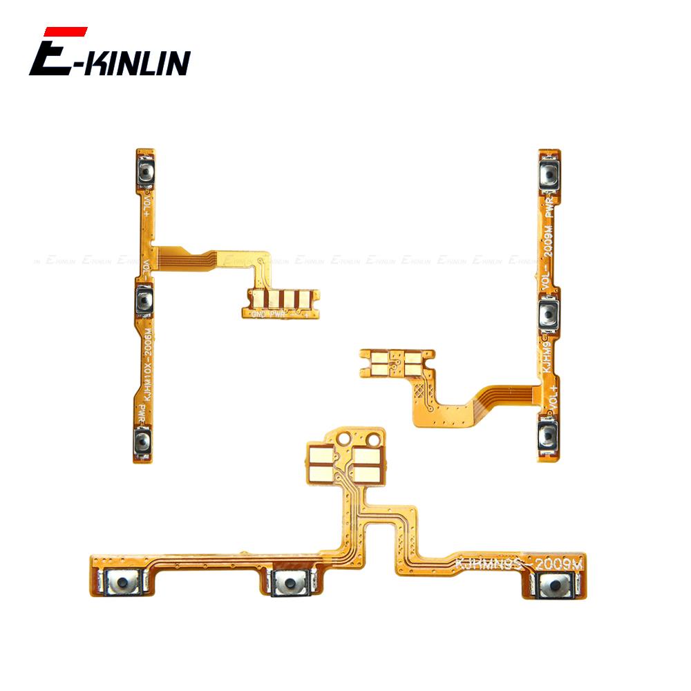 ปุ่มปรับระดับเสียง ปุ่มเปิดปิด สายเคเบิ้ลอ่อน แบบเปลี่ยน สําหรับ XiaoMi Redmi 9C 9A NFC Note 9 9T 9S 10 Pro Max 10T