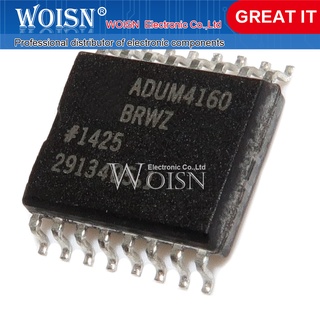 ตัวแยกสัญญาณดิจิทัล ADUM4160BRWZ SOP16 ADUM4160 SOP ADUM4160BRW SMD ความเร็วเต็ม ต่ํา 5 kV USB 1 ชิ้น พร้อมส่ง