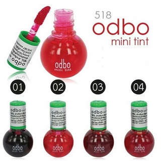 (1 ชิ้น) odbo Tint ติ้นท์ลูกระเบิดโอดีบีโอ มี 4สีให้เลือก ติดทนนาน ปากไม่ดำ 25.-